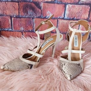 Steve Madden Snake Print Heels